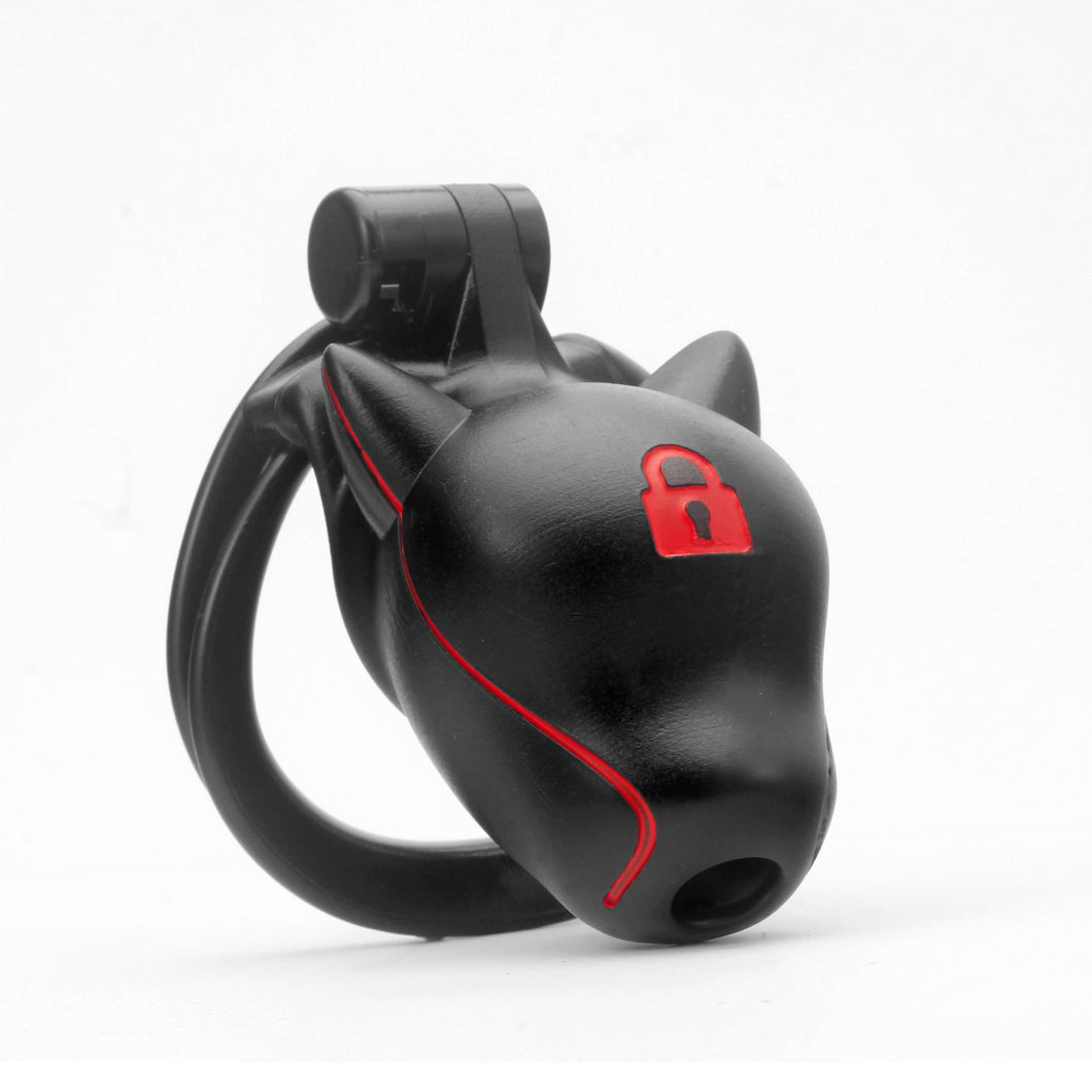 Dog Head Chastity Cage 1