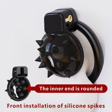 Load image into Gallery viewer, Small Chastity Cage With Silicone Spikes 4
