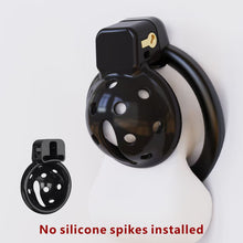 Load image into Gallery viewer, Small Chastity Cage With Silicone Spikes 1
