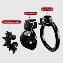 Load image into Gallery viewer, Small Chastity Cage With Silicone Spikes 2

