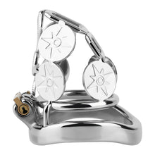 Load image into Gallery viewer, Snake Premium Metal Chastity Cage - 14
