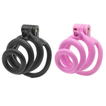 Load image into Gallery viewer, Snake-Contour Resin Chastity Cage
