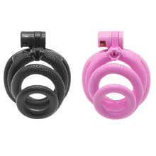 Load image into Gallery viewer, Snake-Contour Resin Chastity Cage
