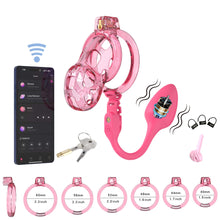 Load image into Gallery viewer, Soft Cobra Chastity Cage With App Controlled Butt Plug 3

