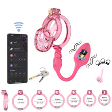 Load image into Gallery viewer, Soft Cobra Chastity Cage With App Controlled Butt Plug 2
