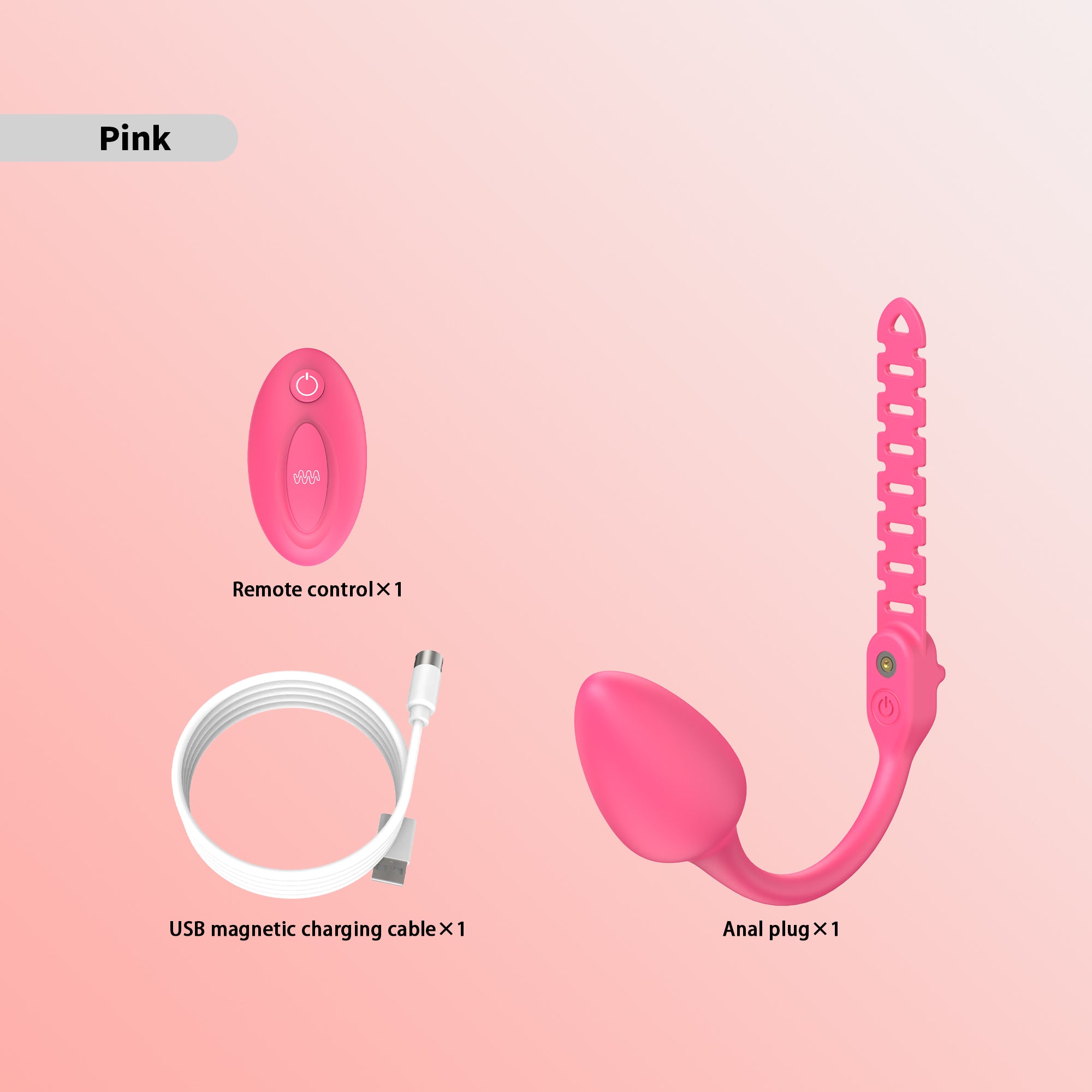 Remote Control Anal Plug Vibrator CHASTITY CAGE CO Remote Control Anal Plug Vibrator CHASTITY CAGE CO