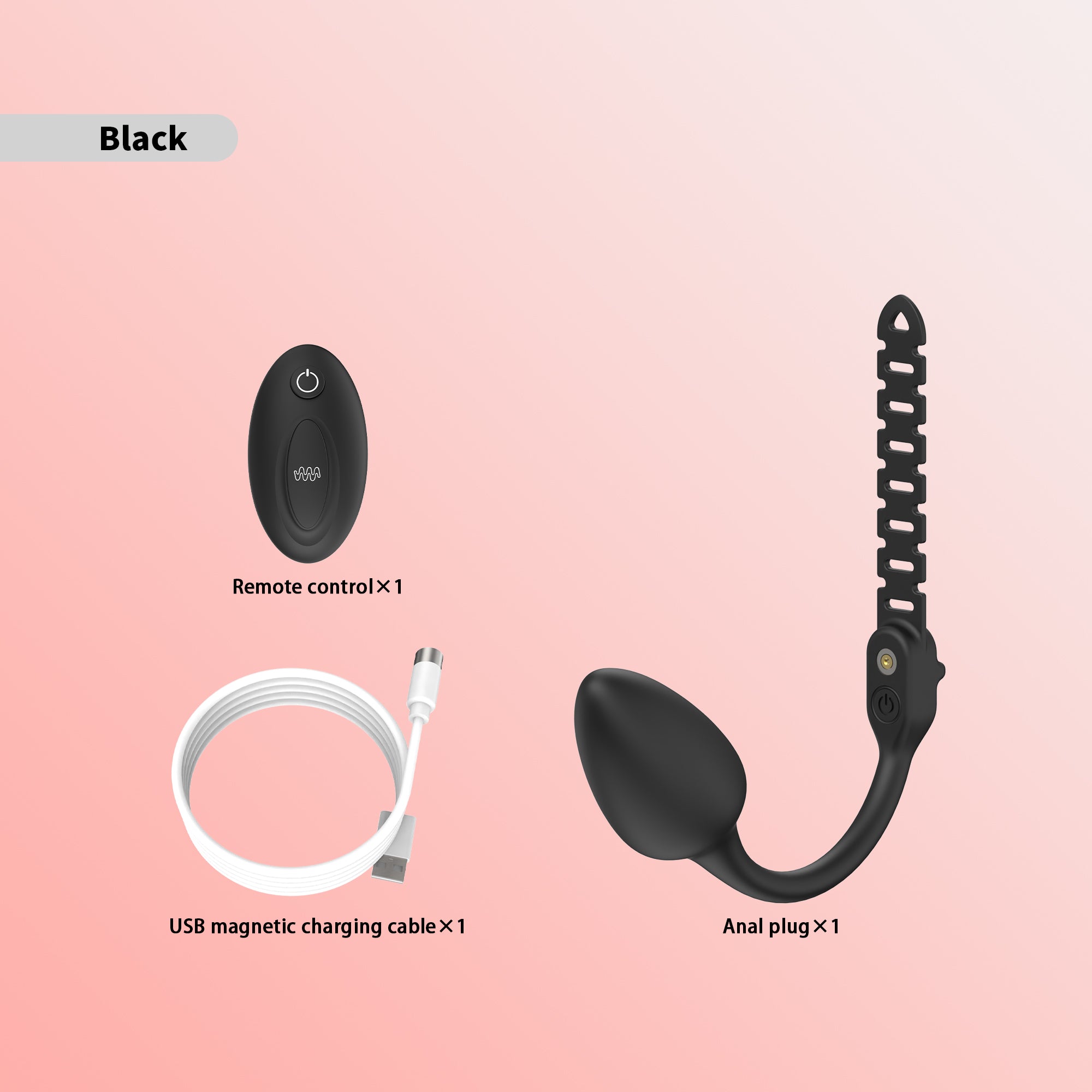 Remote Control Anal Plug Vibrator CHASTITY CAGE CO Remote Control Anal Plug Vibrator CHASTITY CAGE CO