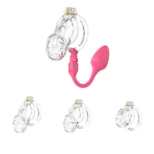 Load image into Gallery viewer, Soft Cobra Chastity With App Controlled Butt Plug
