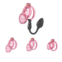 Load image into Gallery viewer, Soft Cobra Chastity With App Controlled Butt Plug

