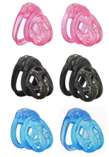 Load image into Gallery viewer, Rubber Cobra Chastity with Invisible Key
