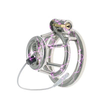 Load image into Gallery viewer, Stainless Steel Basket Electric Chastity Cage
