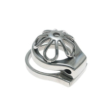 Lade das Bild in den Galerie-Viewer, Stainless steel clover cage side view
