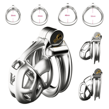 Load image into Gallery viewer, Stainless Steel Cobra Chastity Device 6.0
