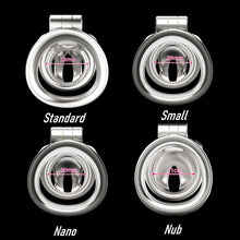 Load image into Gallery viewer, Small Stainless Steel Python V7.0 Chastity Device
