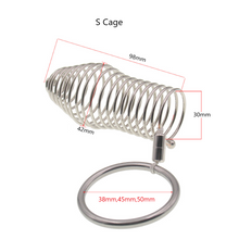 Load image into Gallery viewer, Stainless Steel Threaded Penis Sleeve With Ring
