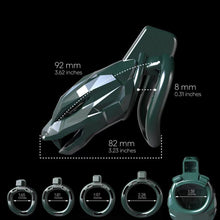 Load image into Gallery viewer, Starborn Snakehead Textured Chastity Cage
