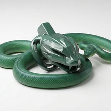 Load image into Gallery viewer, Starborn Snakehead Textured Chastity Cage
