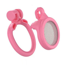 Load image into Gallery viewer, Flat Star-Mesh Chastity Cage
