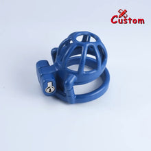 Load image into Gallery viewer, Steel Blue Custom Cock Cage
