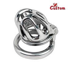Load image into Gallery viewer, Steel Custom Cock Cage with PA Detail image
