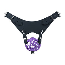 Lade das Bild in den Galerie-Viewer, Deep Sea Purple tentacle chastity cage with black belt
