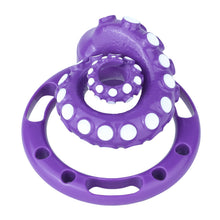 Lade das Bild in den Galerie-Viewer, Purple curled tentacle cage three-quarter rear view
