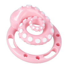 Lade das Bild in den Galerie-Viewer, Pink curled tentacle cage three-quarter view
