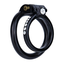 Load image into Gallery viewer, Contract of Time Stone-Accented Resin Chastity Cage

