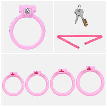Load image into Gallery viewer, Contract of Time Stone-Accented Resin Chastity Cage
