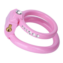 Load image into Gallery viewer, Contract of Time Stone-Accented Resin Chastity Cage
