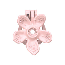 Load image into Gallery viewer, Solid Bloom Floral Resin Chastity Cage
