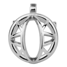 Lade das Bild in den Galerie-Viewer, Compact Lattice Stainless Steel Chastity Cage
