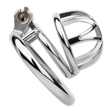 Lade das Bild in den Galerie-Viewer, Compact Lattice Stainless Steel Chastity Cage
