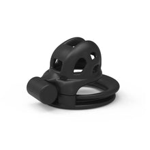 Load image into Gallery viewer, Ultra-Mini Mamba Chastity Cage 1.81 inches Long compact fit side view
