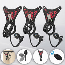 Load image into Gallery viewer, Upgraded Chastity Cage With Underwear And Plug
