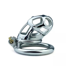 Load image into Gallery viewer, Upgrade Sung Mamba Chastity Cage size comparison
