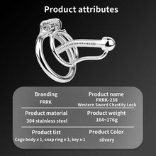 Load image into Gallery viewer, urethral-chastity-cage-easy-to-pee 13
