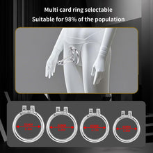 Load image into Gallery viewer, urethral-chastity-cage-easy-to-pee 16
