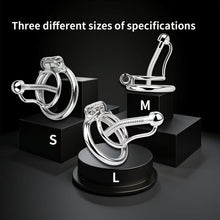 Load image into Gallery viewer, urethral-chastity-cage-easy-to-pee 20
