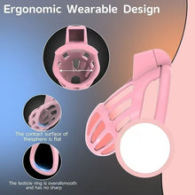 Lade das Bild in den Galerie-Viewer, Vertical-Slot Resin Chastity Cage
