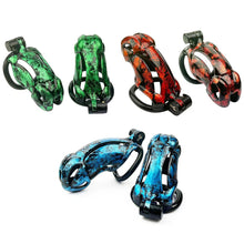 Load image into Gallery viewer, Viper Marbled Resin Chastity Cage
