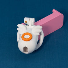 Load image into Gallery viewer, White Angel Chastity Cage 6
