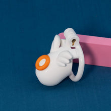 Load image into Gallery viewer, White Angel Chastity Cage 4
