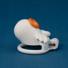 Load image into Gallery viewer, White Angel Chastity Cage 8

