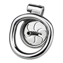 Load image into Gallery viewer, Wind and Fire Wheel Flat Chastity Lock - 5
