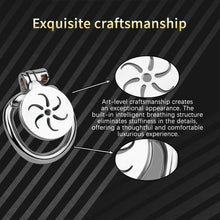 Load image into Gallery viewer, Wind and Fire Wheel Flat Chastity Lock - 17
