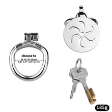 Load image into Gallery viewer, Wind and Fire Wheel Flat Chastity Lock - 7
