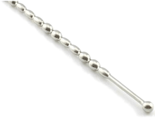 Load image into Gallery viewer, Beaded Stainless Urethral Prince Wand
