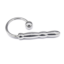 Load image into Gallery viewer, Balled Urethral Play Stainless Steel Sound
