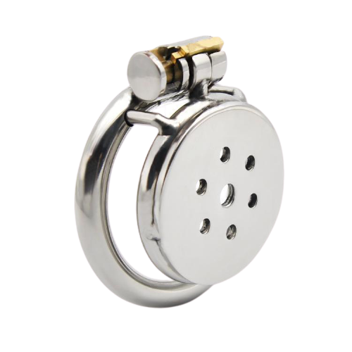 The Flat Gatling Chastity Cage